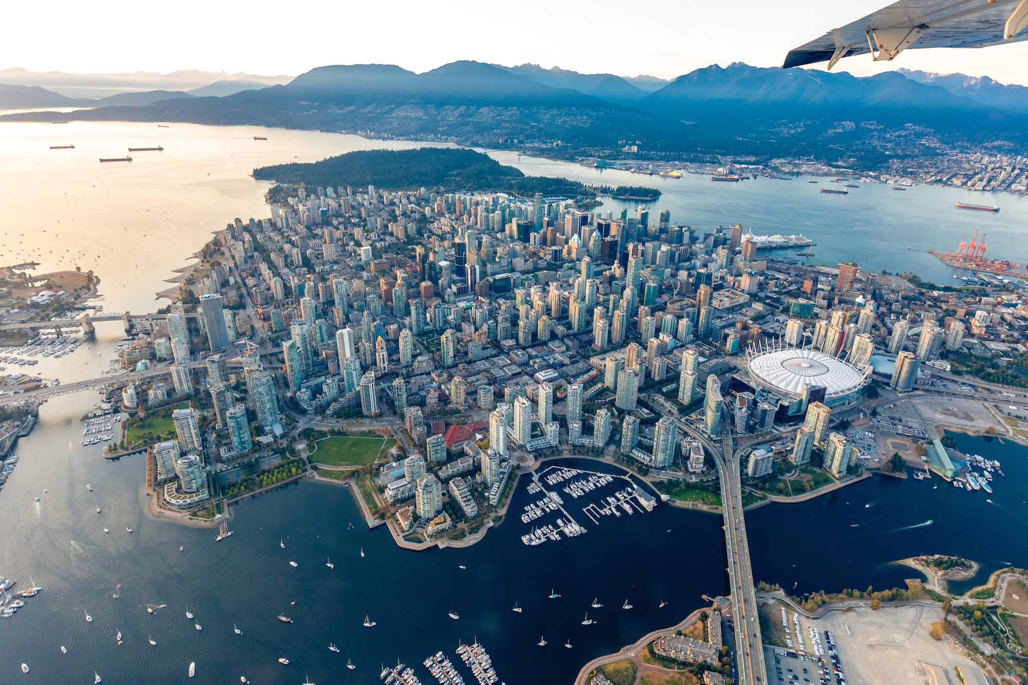 Vancouver, BC skyline